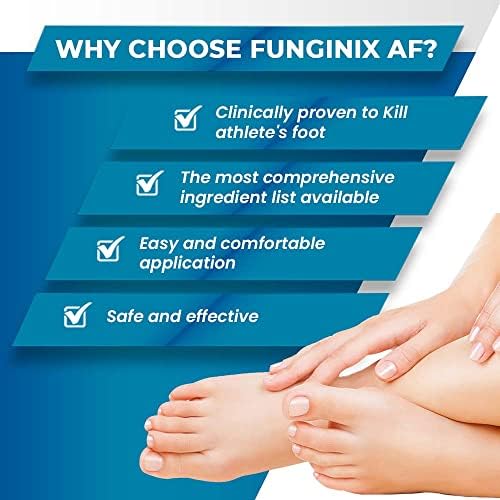 Funginix AF Foot Cream 1.7 oz for Effective Athlete's Foot Treatment - Image 2