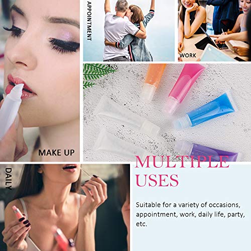 Moisturizing lip balm in blue tube. - Image 4