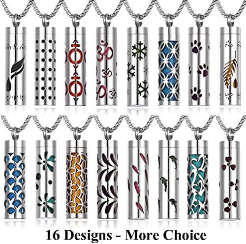 Stainless Steel Oil Diffuser Necklace - Image 2