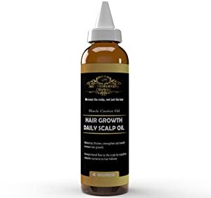 Nourishing Black Castor Oil Pre-Wash Treatment for Healthy Hair Growth