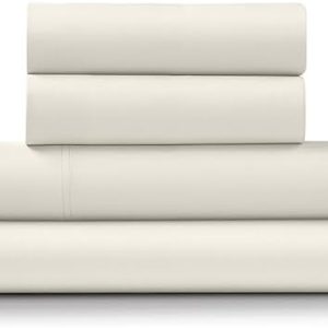 Wrinkle-free bed sheets for smoother skin.