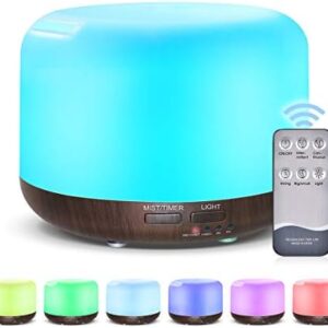 300ml Essential Oil Diffuser and Humidifier for Home Office - White