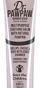 Unscented Fragrance Free Lip Balm 0.15 oz Moisturizing Formula for Soft Lips