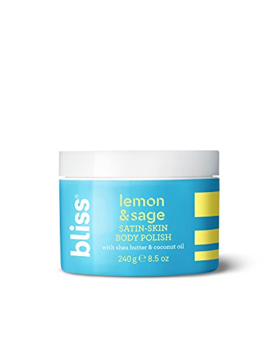Blissful body scrub for smooth, radiant skin.