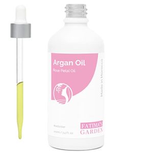 Luxurious Rose-Infused Argan Oil 100ml for Radiant Skin and Nourished Hair