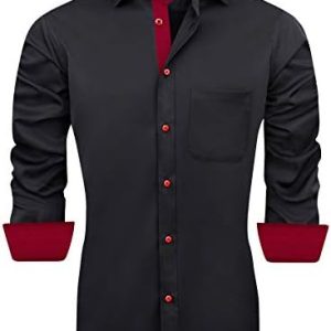 Men's Medium Wrinkle-Free Dress Shirt for a Smooth Polished Look