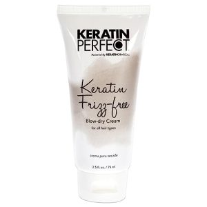 Frizz-free blow dry cream with anti-frizz properties.
