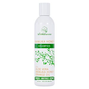 Dandruff-fighting shampoo with natural ingredients.