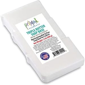 Argan oil soap base for gentle cleansing.