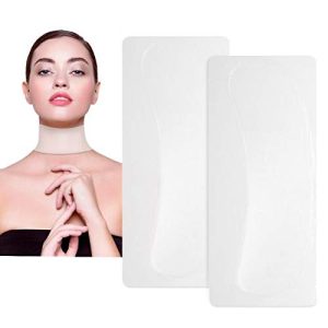 Wrinkle-reducing pads for neck and face.