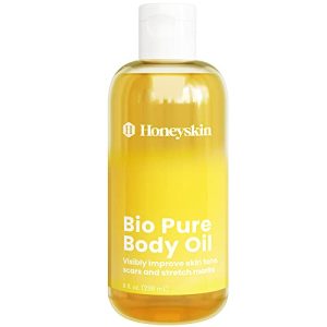 Bio Oil reduces wrinkles and improves skin.