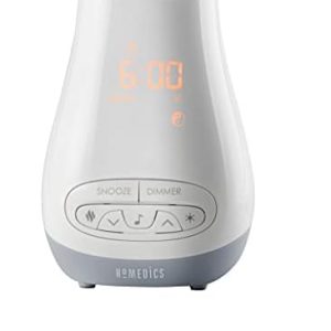 Oil diffuser and alarm clock in one device.