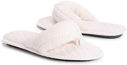 Elizabeth Arden Women's White Slippers Medium Size Comfortable Footwear Everyday - Image 7