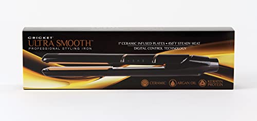 Argan Oil Infused 1 Inch Flat Iron for Smooth Hair Styling - Image 5