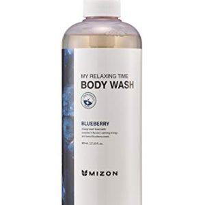 Blueberry scented body wash for refreshing clean feeling.