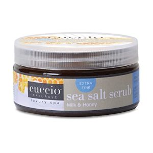 12 oz Natural Sea Salt Body Scrub for Gentle Exfoliation and Deep Skin Moisturizing