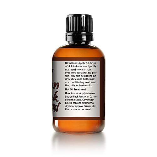 Black Castor Oil Hair and Skin Elixir 16oz Nourishing Treatment - Image 3