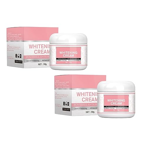 Skin-lightening body cream for a brighter complexion.