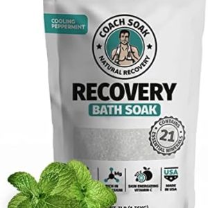 16 oz Coarse Bath Salt Jar Muscle Relaxer for Soothing Relief