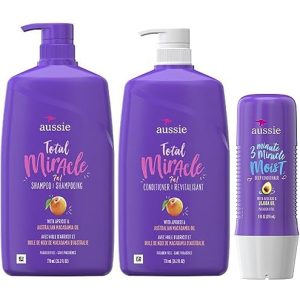 Frizz Control Shampoo and Conditioner Set 500ml for Smooth Hair
