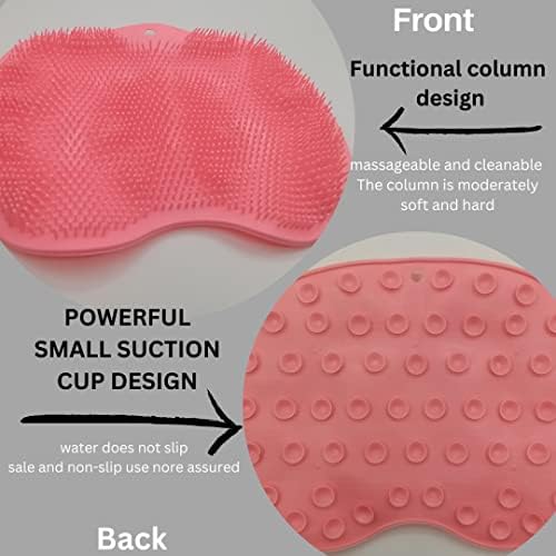 Exfoliating Foot Scrub Brush for Bath and Relaxation - Medium Bristle Hardness - Image 7