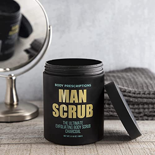 Body Prescriptions Charcoal Foot Scrub 16 oz Exfoliating Skin Treatment - Image 3