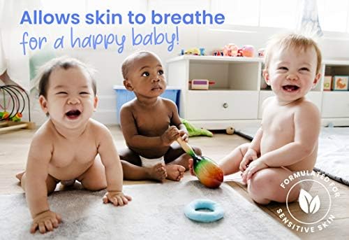 Gentle Baby Diapers with Cream Rash Relief for Comfortable Skin Protection 24 Count - Image 4