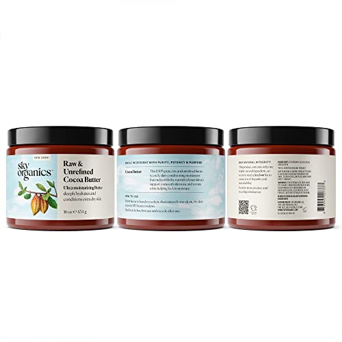 Alaffia Rich Cocoa Butter Cream 8 oz Nourishing Hydration - Image 9