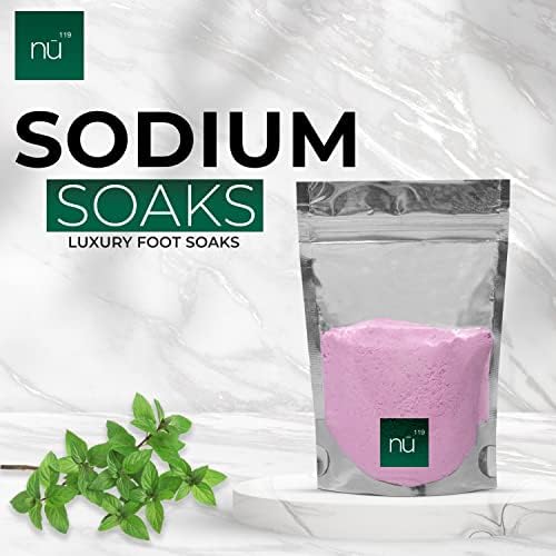 Baking Soda and Vinegar Foot Scrub for Exfoliating Dry, Calloused Skin - 8 oz Jar - Image 2