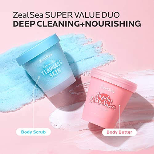Nourishing Foot Scrub and Body Butter Set for Silky Smooth Skin - Image 2