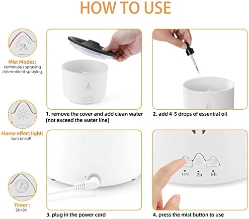 Essential Oil Diffuser with Aroma Lamp - Image 6