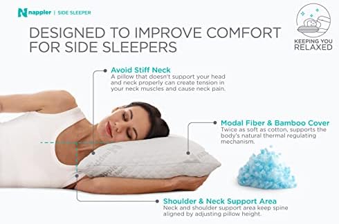 Arden Side Sleeper Pillow for Comfortable Support - Ideal for Side Sleepers - Image 2