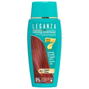 Argan Oil Copper Brown Permanent Hair Dye 4.5 oz Natural Color Treatment for Healthy Hair