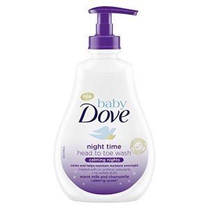 Dove Baby Nighttime Gentle Wash 13 oz Hypoallergenic Formula