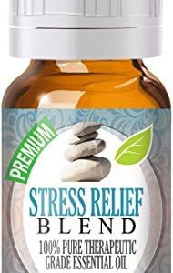**Soothing Stress Relief Essential Oil Blend for Relaxation - 10ml**