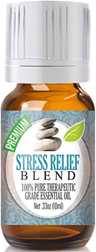 **Soothing Stress Relief Essential Oil Blend for Relaxation - 10ml**