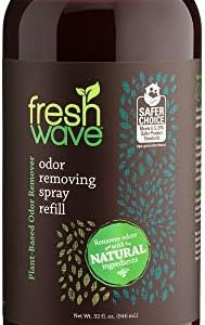 Toilet spray for a fresh flush.