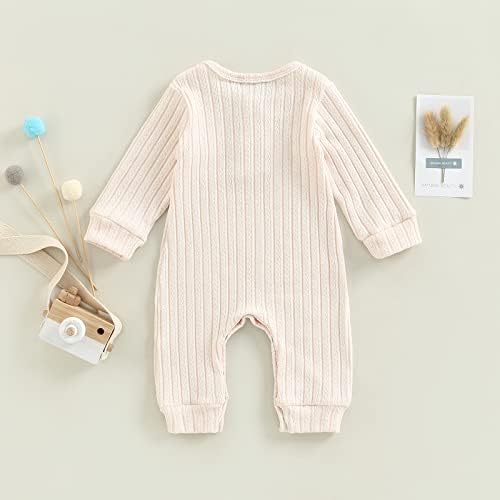 Cream Knitted Baby All-In-One - Image 7