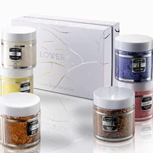 Exfoliating Body Scrub Set for Smooth Skin 16oz Capacity
