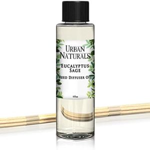 Oil diffuser reeds for spreading fragrance.