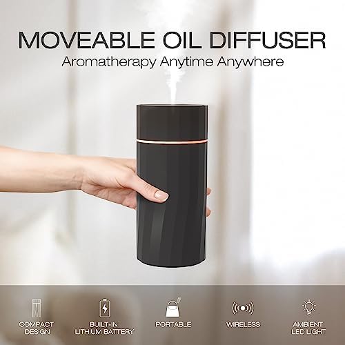 Portable Battery-Operated Compact Oil Diffuser for Home or Travel Use - Image 2