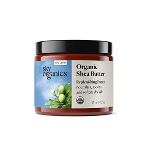 Alaffia Unscented Shea Butter Body Cream for Dry Skin 12oz