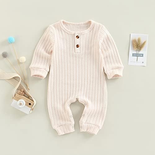 Cream Knitted Baby All-In-One - Image 3