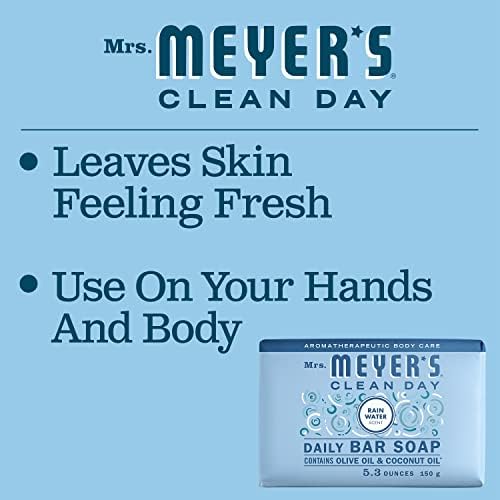Mrs. Meyer’s Clean Day Lavender Scented Bar Soap 6 oz with Shower Gel - Image 3