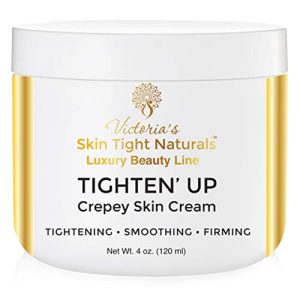 Skin-tightening body cream for firm skin.