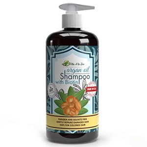 Argan Biotin Shampoo 16 oz for Strong Healthy Hair