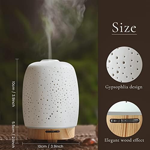 300ml Ultrasonic Aroma Mist Essential Oil Diffuser for Home and Office - Image 5