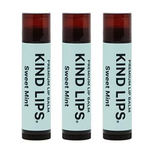 Agave lip balm for moisturized lips.