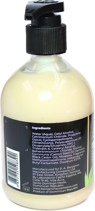 Benjamins Jamaican Black Castor Oil for Hair Growth 8oz Bottle - Image 3