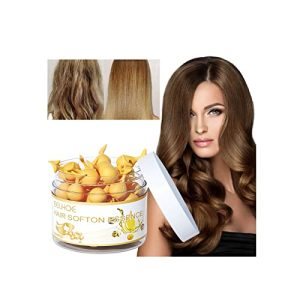 Frizz-free permanent treatment for lasting smoothness.